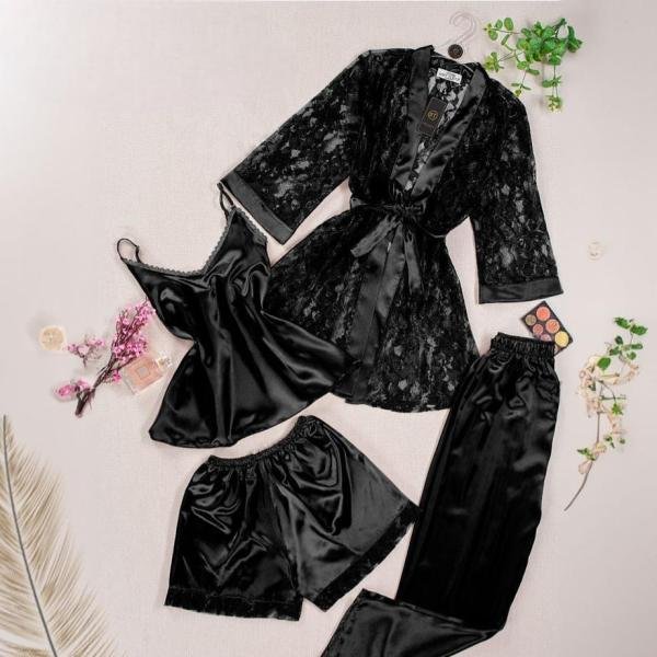 4 Pcs Nighty, Night Suit