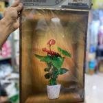 3d Flower wall paper sticker