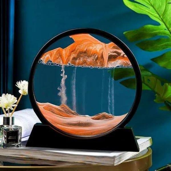 3D Moving Sand Art Desk Lamp