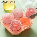 3D Rose Silicone Ice Mould