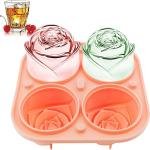 3D Rose Silicone Ice Mould