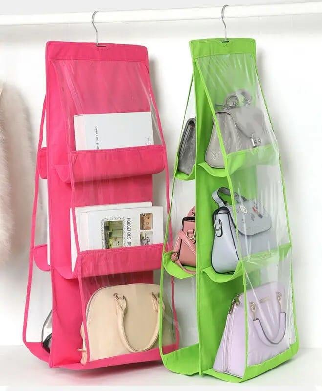 6 Pocket Double Sided Hand Bag