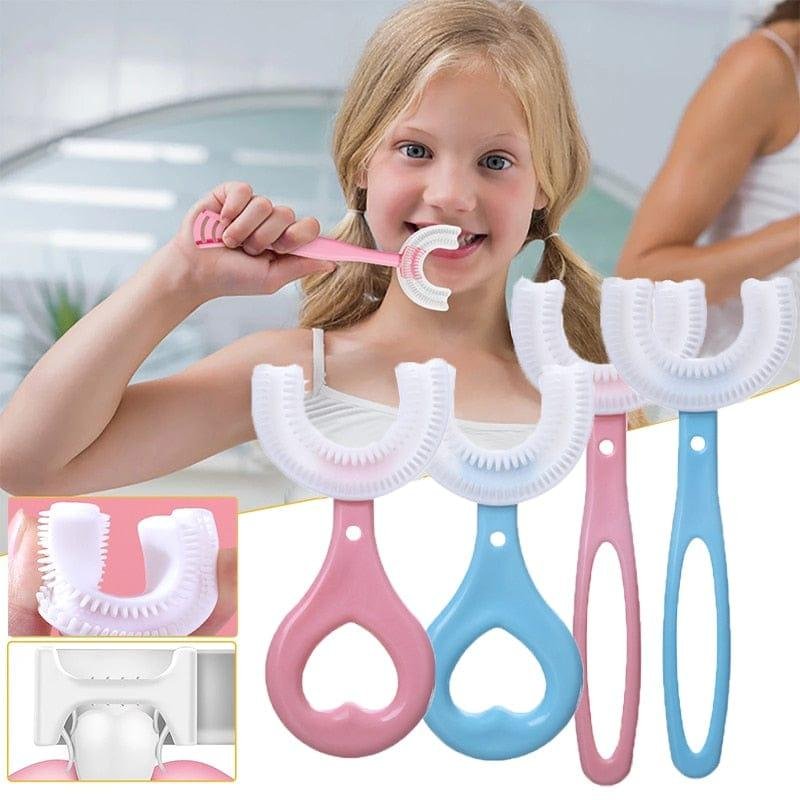 U-Shaped Mouth Massage Toothbrush