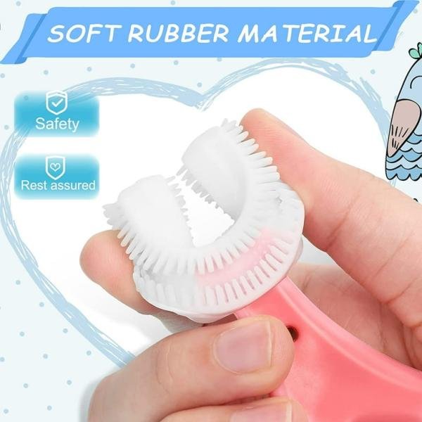 U-Shaped Mouth Massage Toothbrush