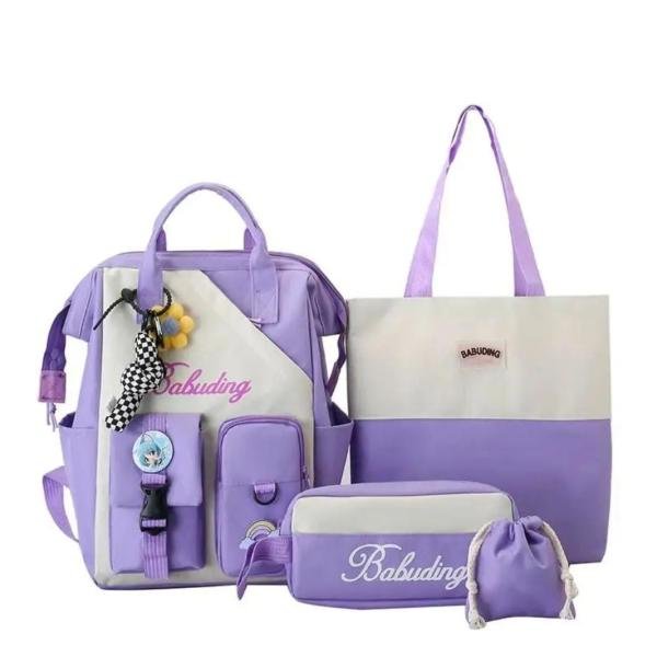 4 Pcs Bag Set For Girls