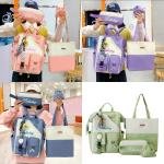 4 Pcs Bag Set For Girls