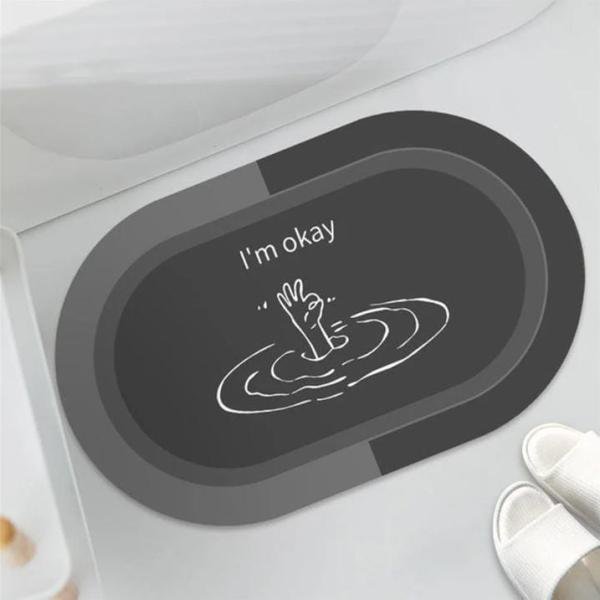 Magical Water Absorbent Anti-Slip Bathroom
