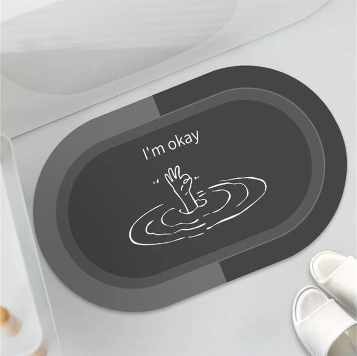 Magical Water Absorbent Anti-Slip Bathroom