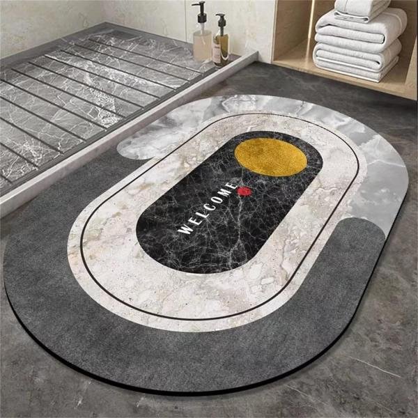 Magical Water Absorbent Anti-Slip Bathroom