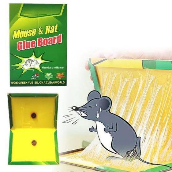 Mouse And Rat Glue Catch Trap