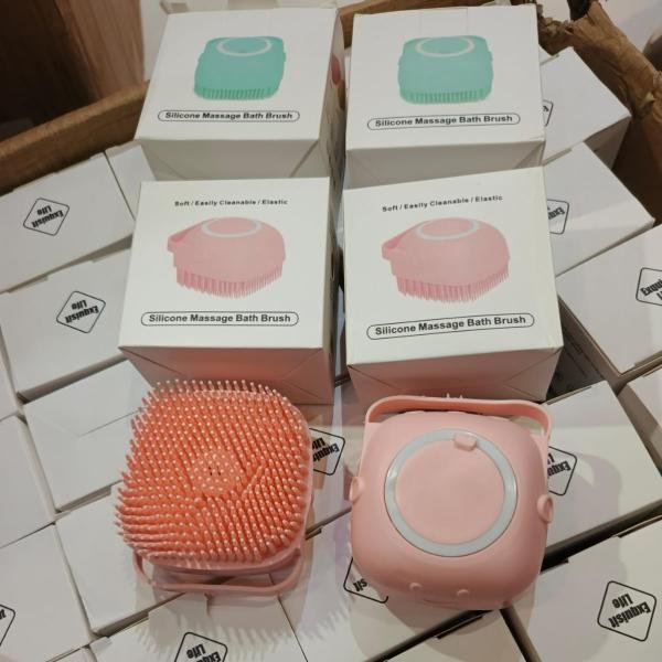 Bath Shower Silicone Body Brush Belt