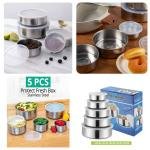 Stainless Steel 5pcs Bowl