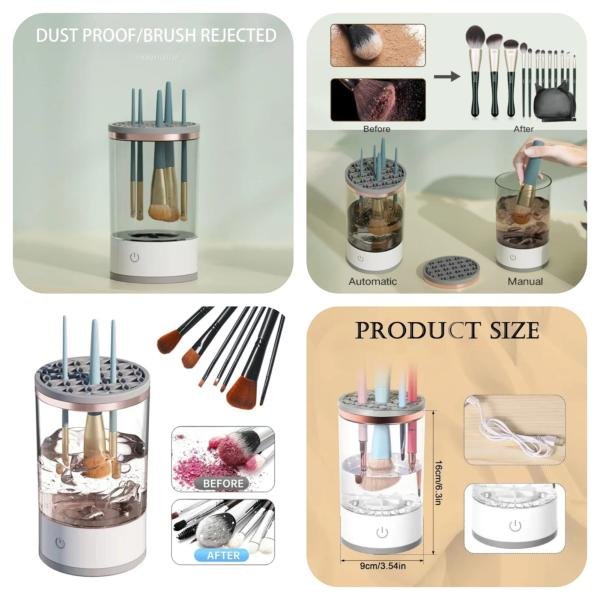 Electric Makeup Brush Cleaner (Box)