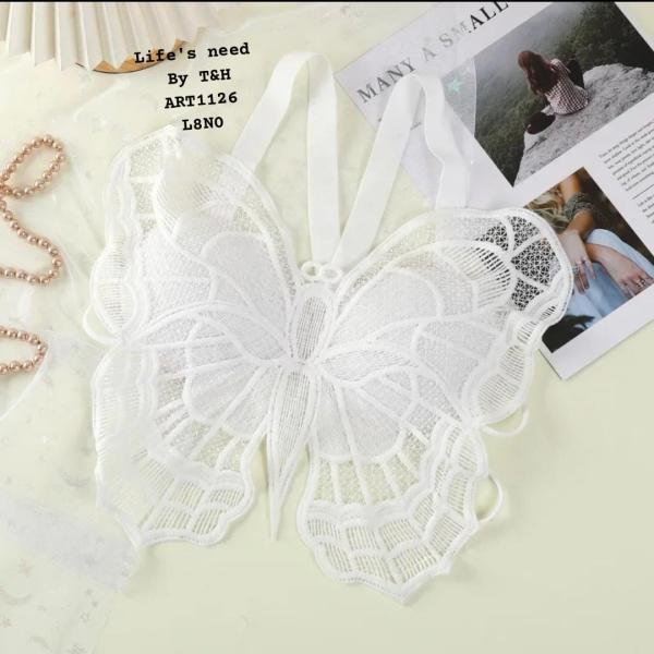 fancy Butterfly Padded Bra