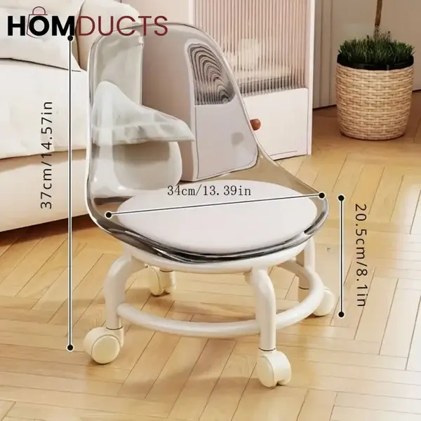 Transparent 360 Moving Chair