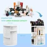 360° rotation cosmetic makeup organizer
