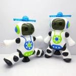 Dancing Robot With 360° Rotating Flashing Light And Sound