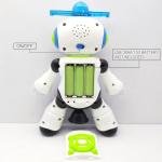 Dancing Robot With 360° Rotating Flashing Light And Sound