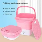 Foldable Electric Mini Washing Machine With Dryer