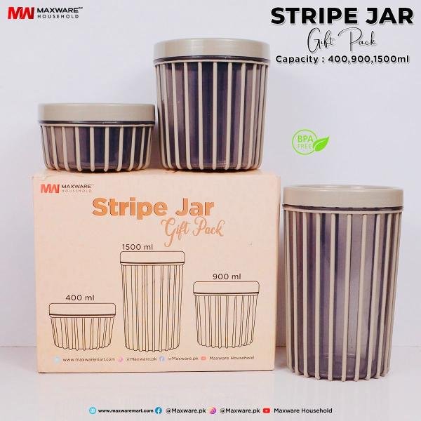 Stripe Jars