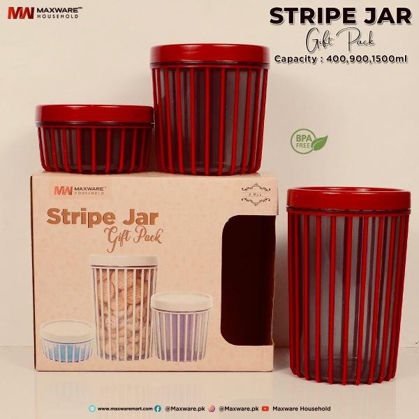 Stripe Jars