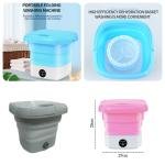 Foldable Electric Mini Washing Machine With Dryer