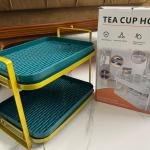 2 Tier Cups Mugs Drying Rack