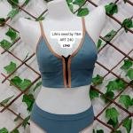 Sports Zipper Bra Underwear