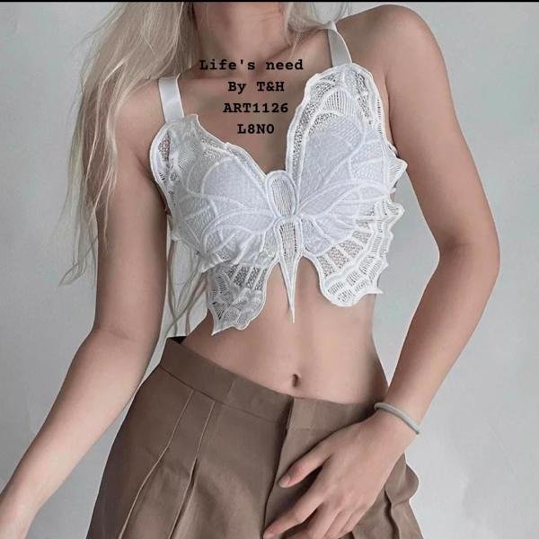 fancy Butterfly Padded Bra