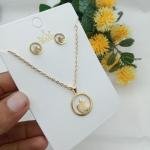 Golden Apple Necklace