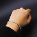 Cut Cubic Zirconia Classic Bracelet