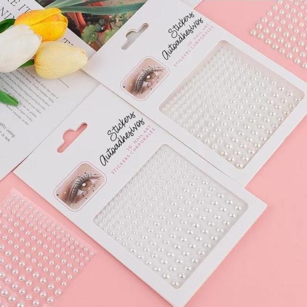 Pearl Stickers Acrylic Stickers pack of 1