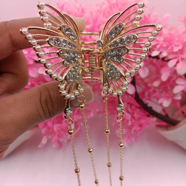 Pearl Tassel Hair catch