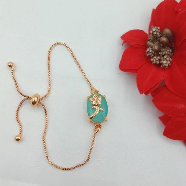 Gold Plated Zercon Bracelt