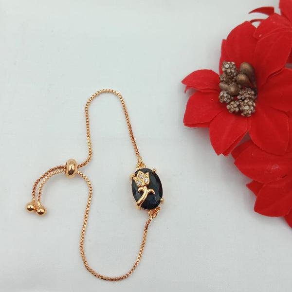 Gold Plated Zercon Bracelt