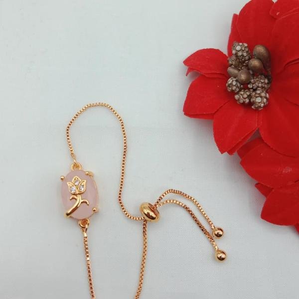 Gold Plated Zercon Bracelt